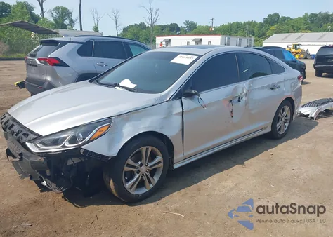 2018 Hyundai Sonata Sport из США, поврежденный, VIN 5NPE34AF9JH672442